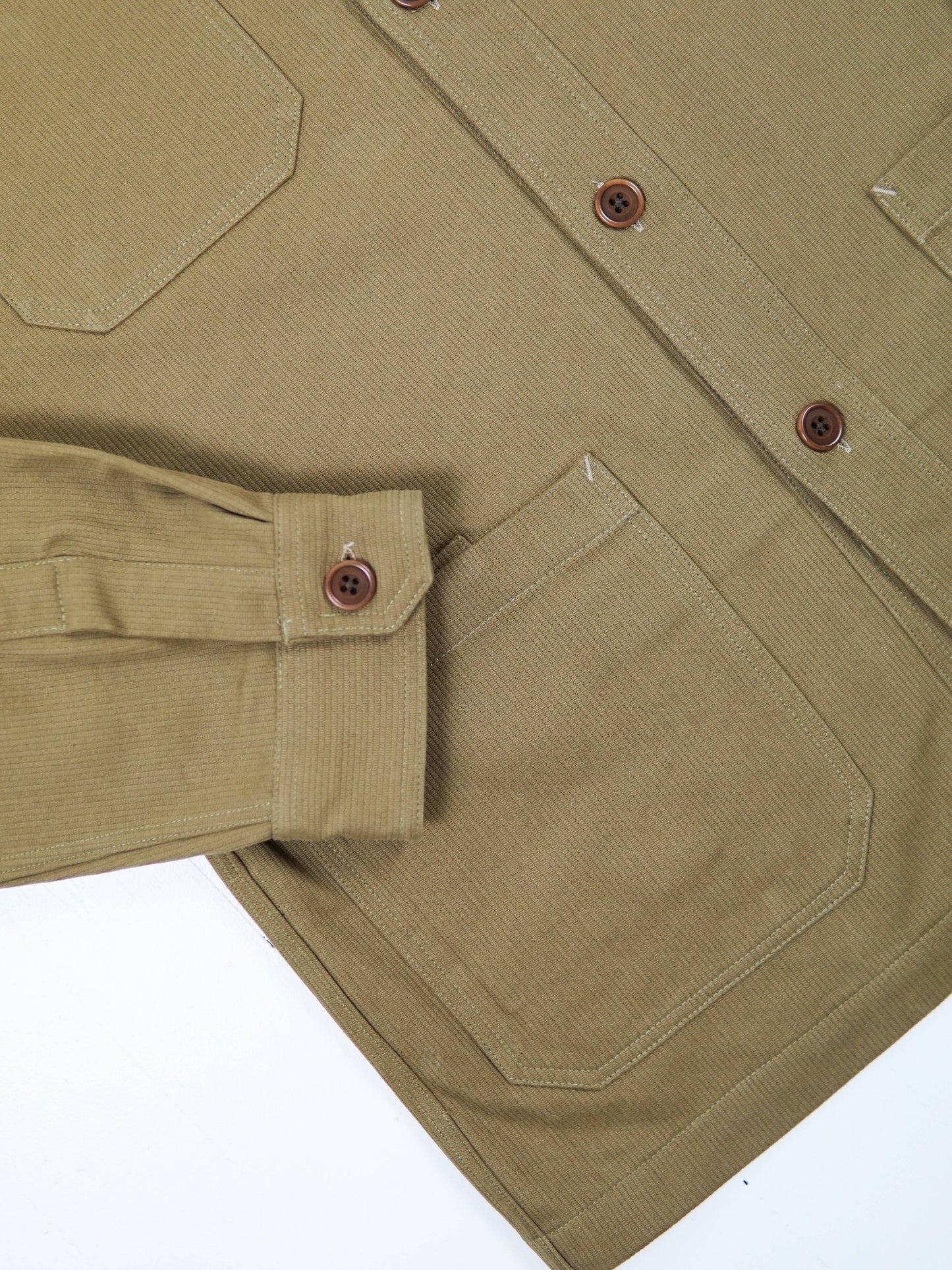 VESTE WORKER TAUPE