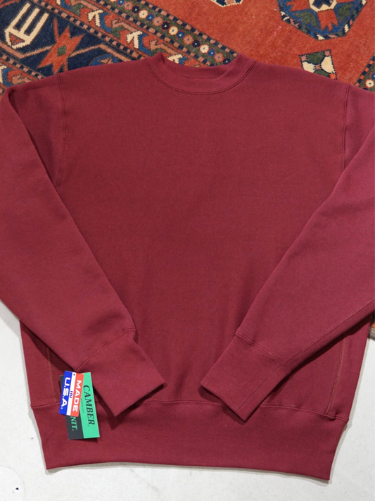 SWEAT-SHIRT « CREWNECK » CAMBER - BURGUNDY