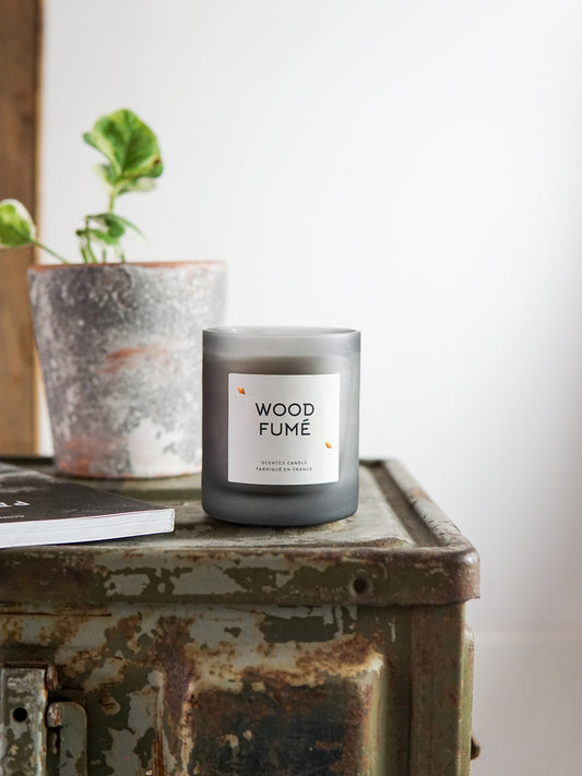 BOUGIE « WOOD FUME »