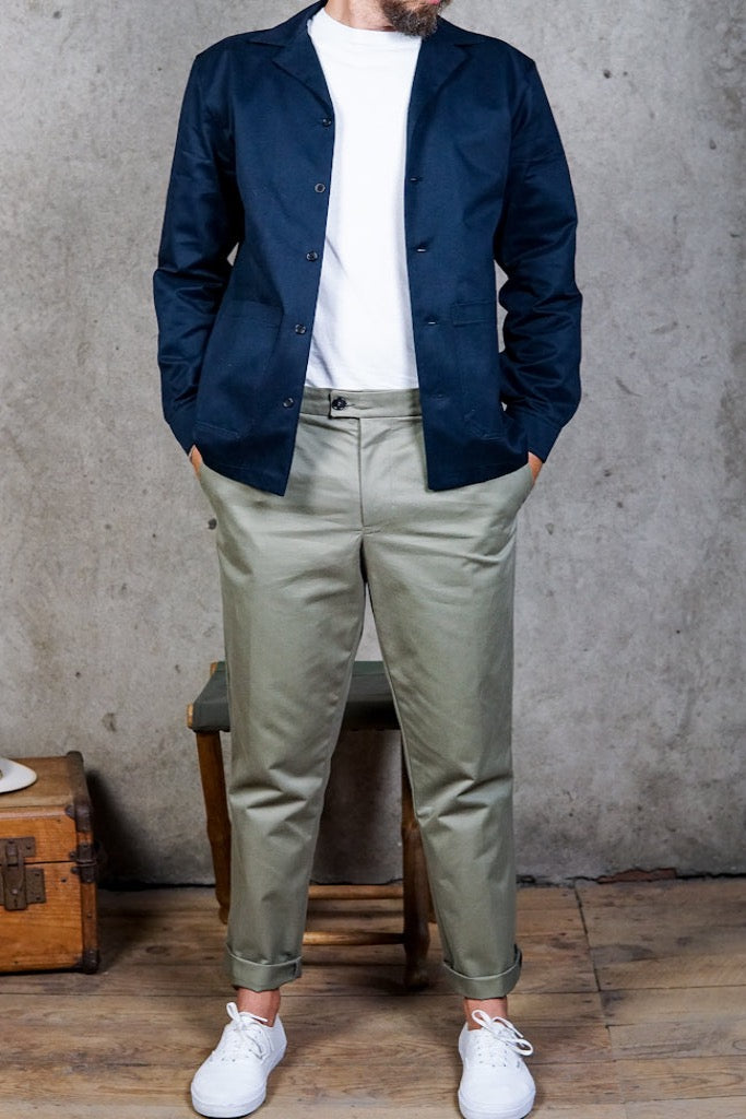 VESTE DE PEINTRE BLEUE MARINE
