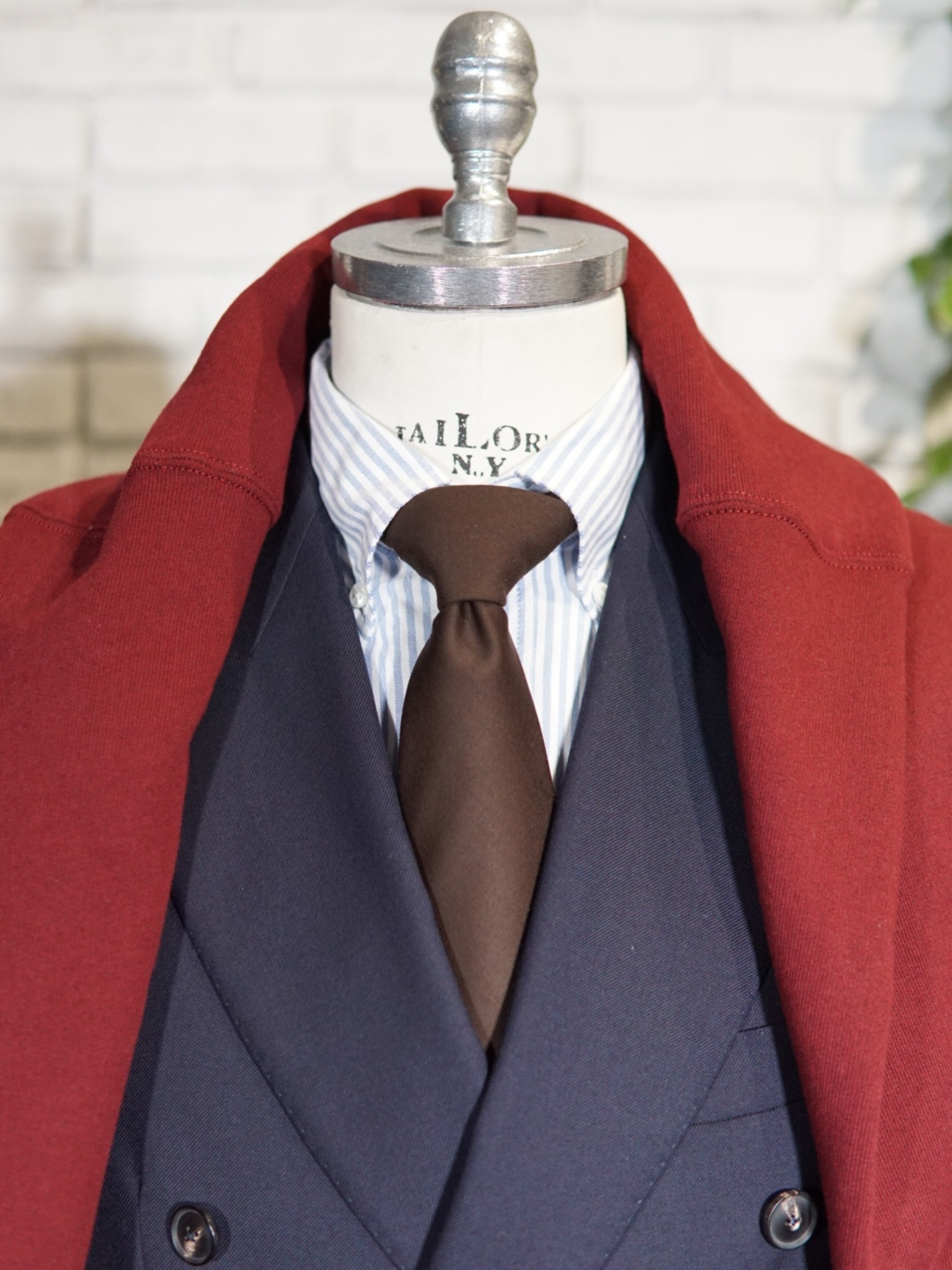 SWEAT-SHIRT « CREWNECK » CAMBER -  BURGUNDY