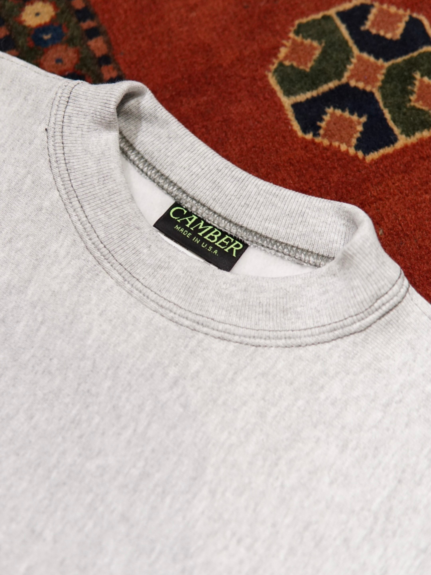SWEAT-SHIRT « CREWNECK » CAMBER -  HEATHER GRAY