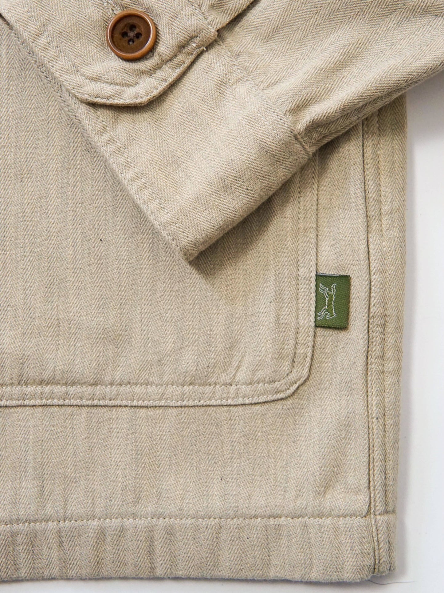 VESTE WORKER CHEVRON SABLE