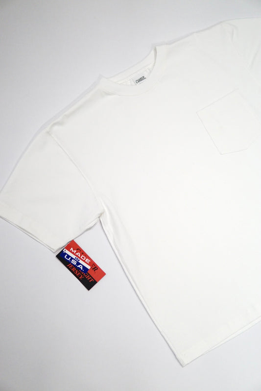 MAX WEIGHT POCKET T-SHIRT CAMBER -  WHITE