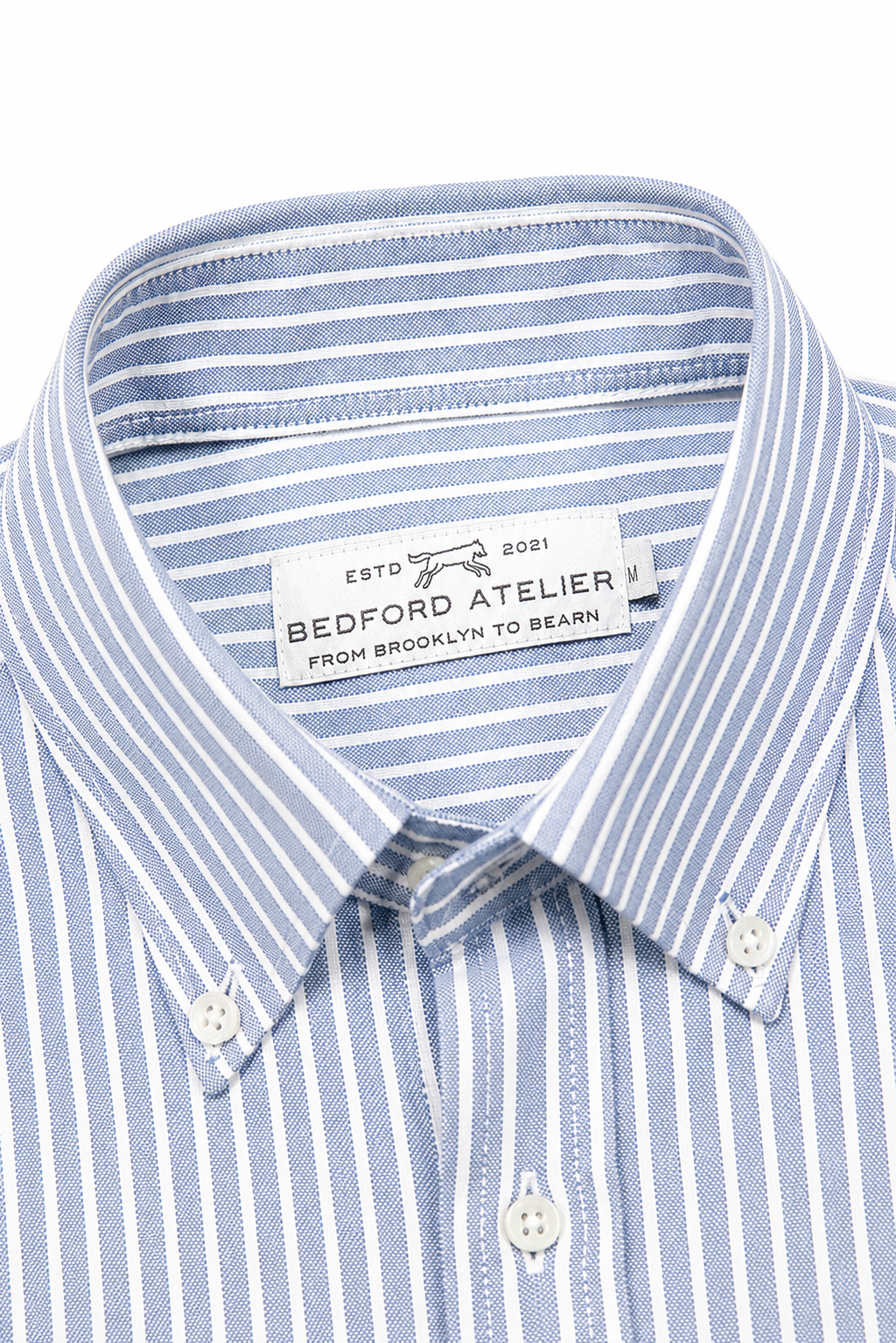 CHEMISE OXFORD - BLEUE ET BLANCHE