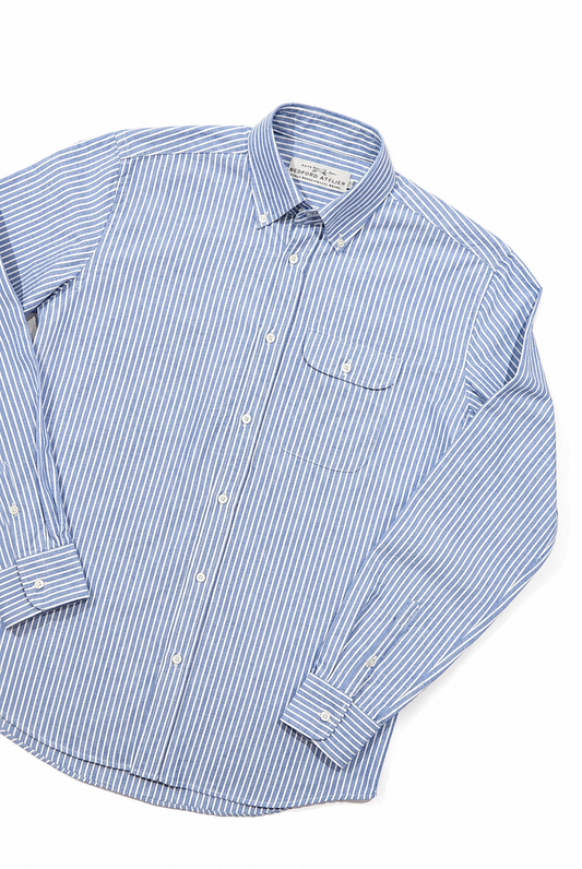CHEMISE OXFORD - BLEUE ET BLANCHE