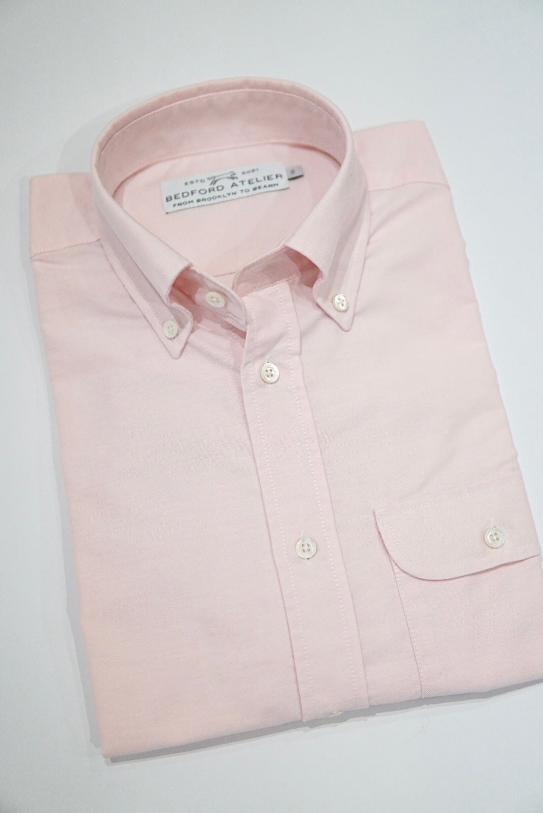 CHEMISE OXFORD - ROSE PALE