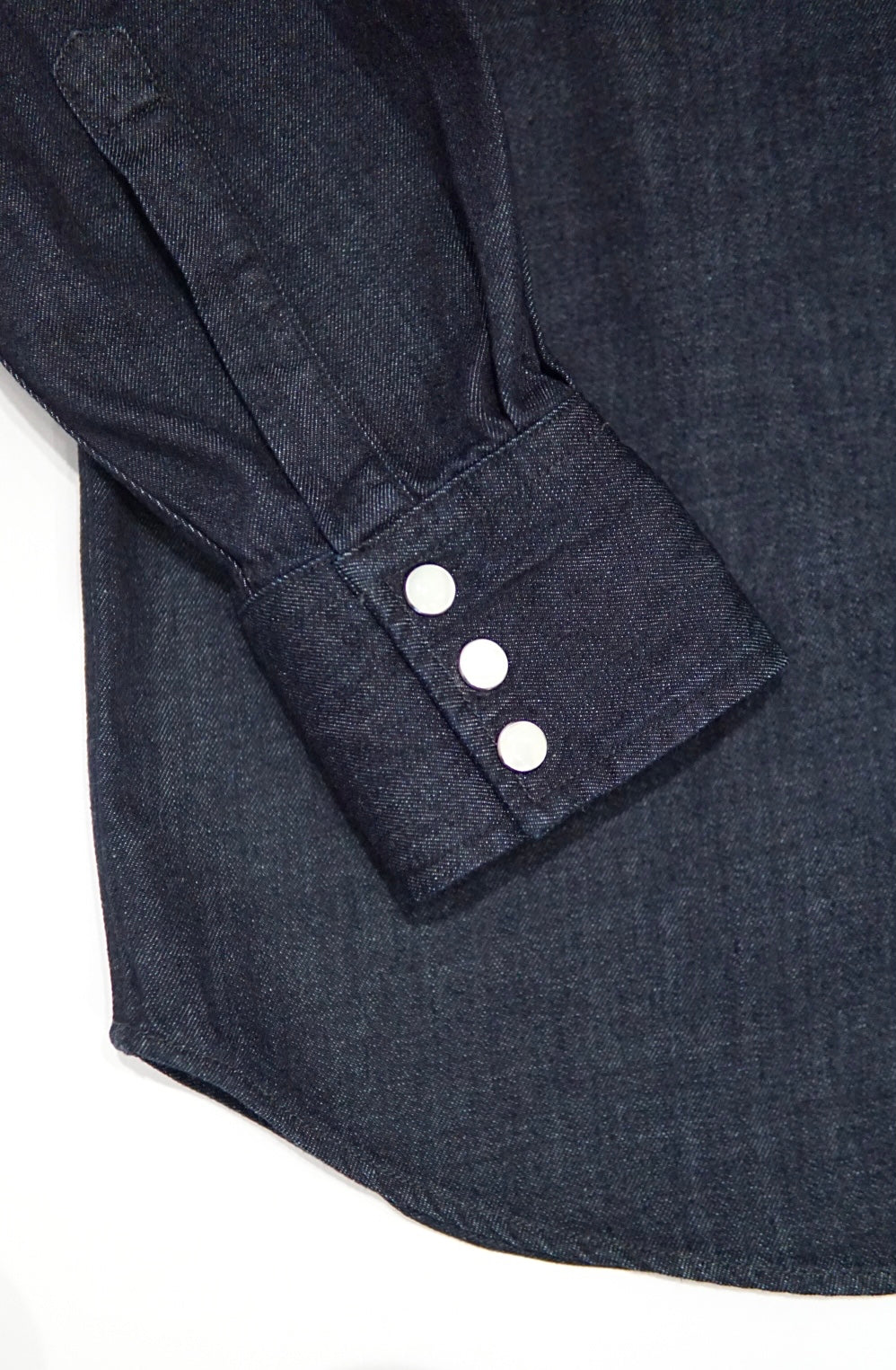 CHEMISE WESTERN - DENIM INDIGO