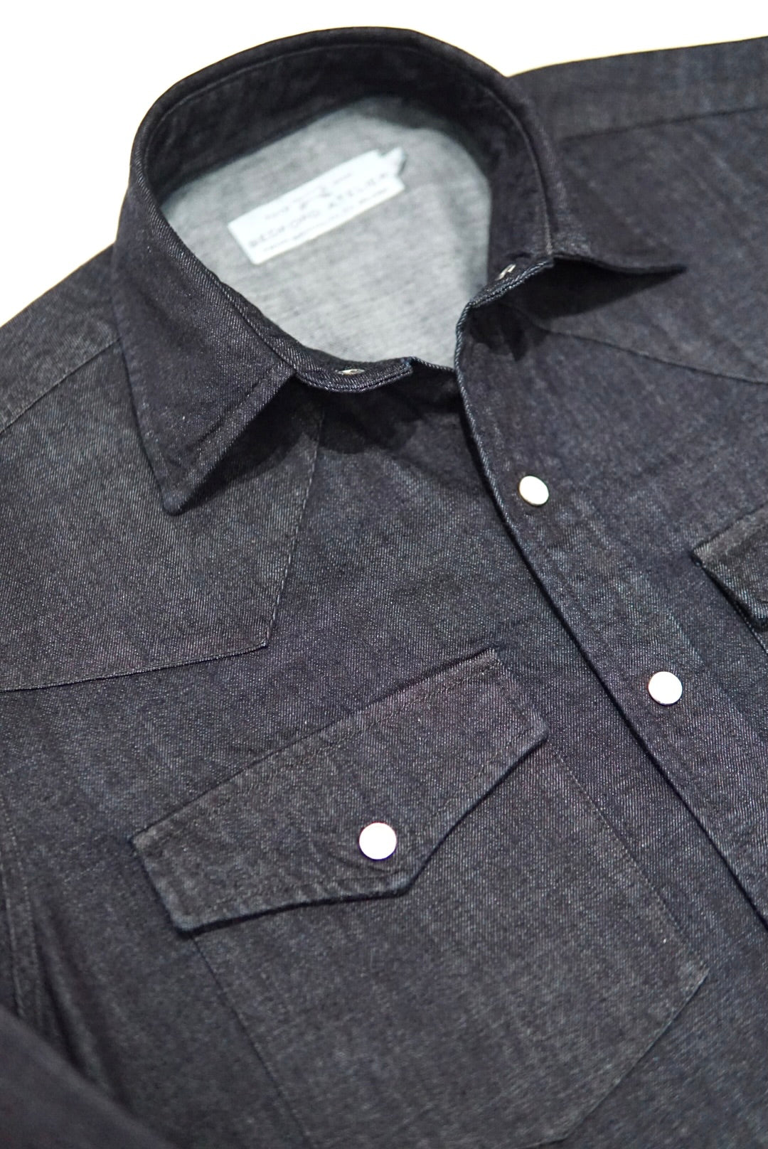 CHEMISE WESTERN - DENIM INDIGO