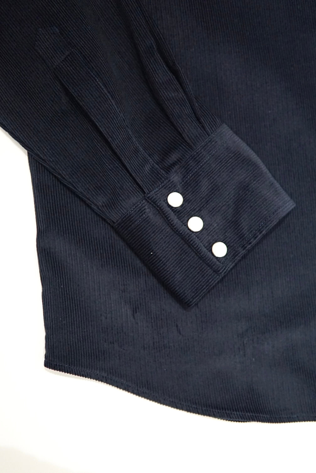CHEMISE WESTERN - « BABY CORDUROY » NAVY