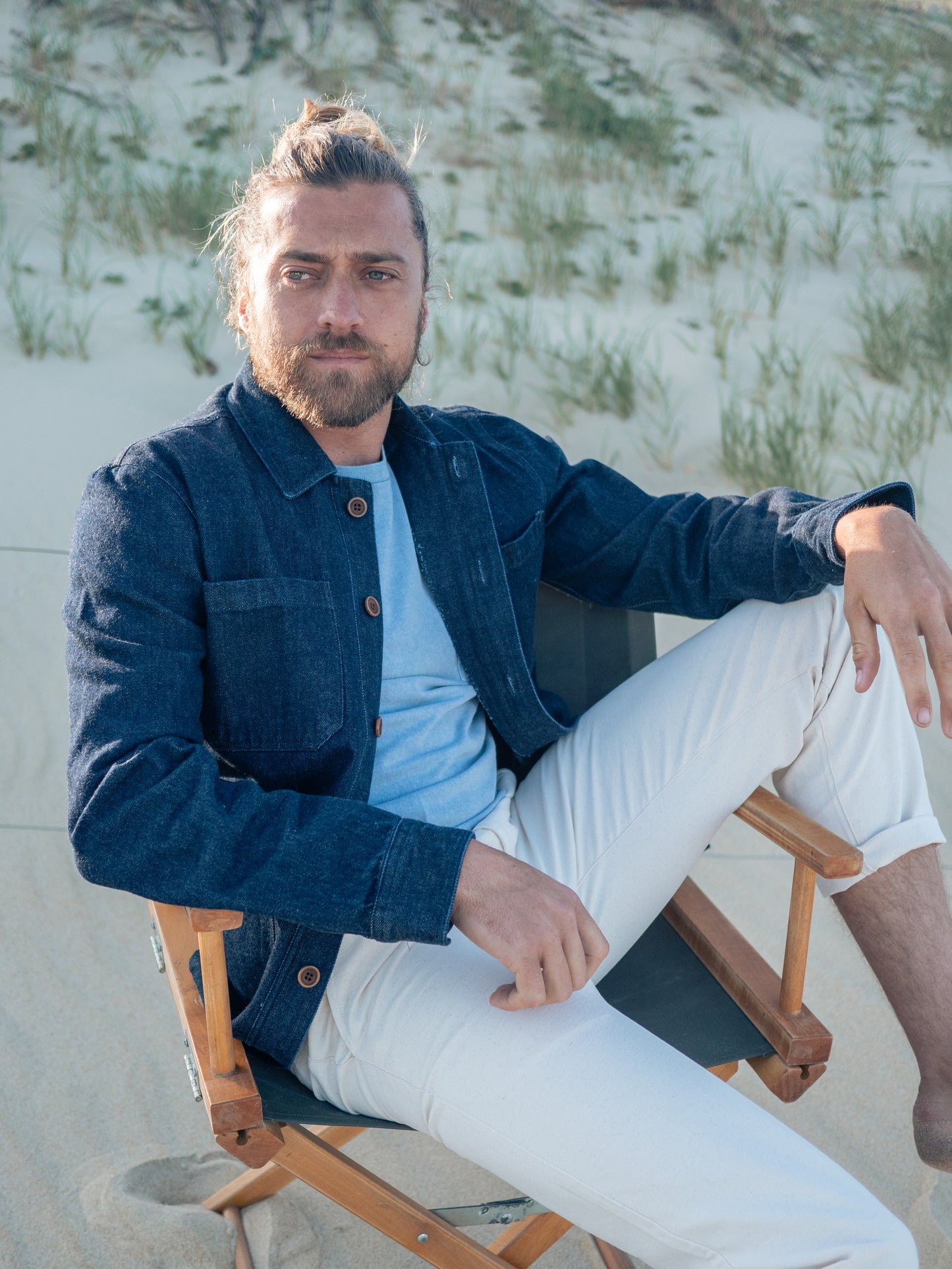 VESTE WORKER DENIM INDIGO SELVEDGE