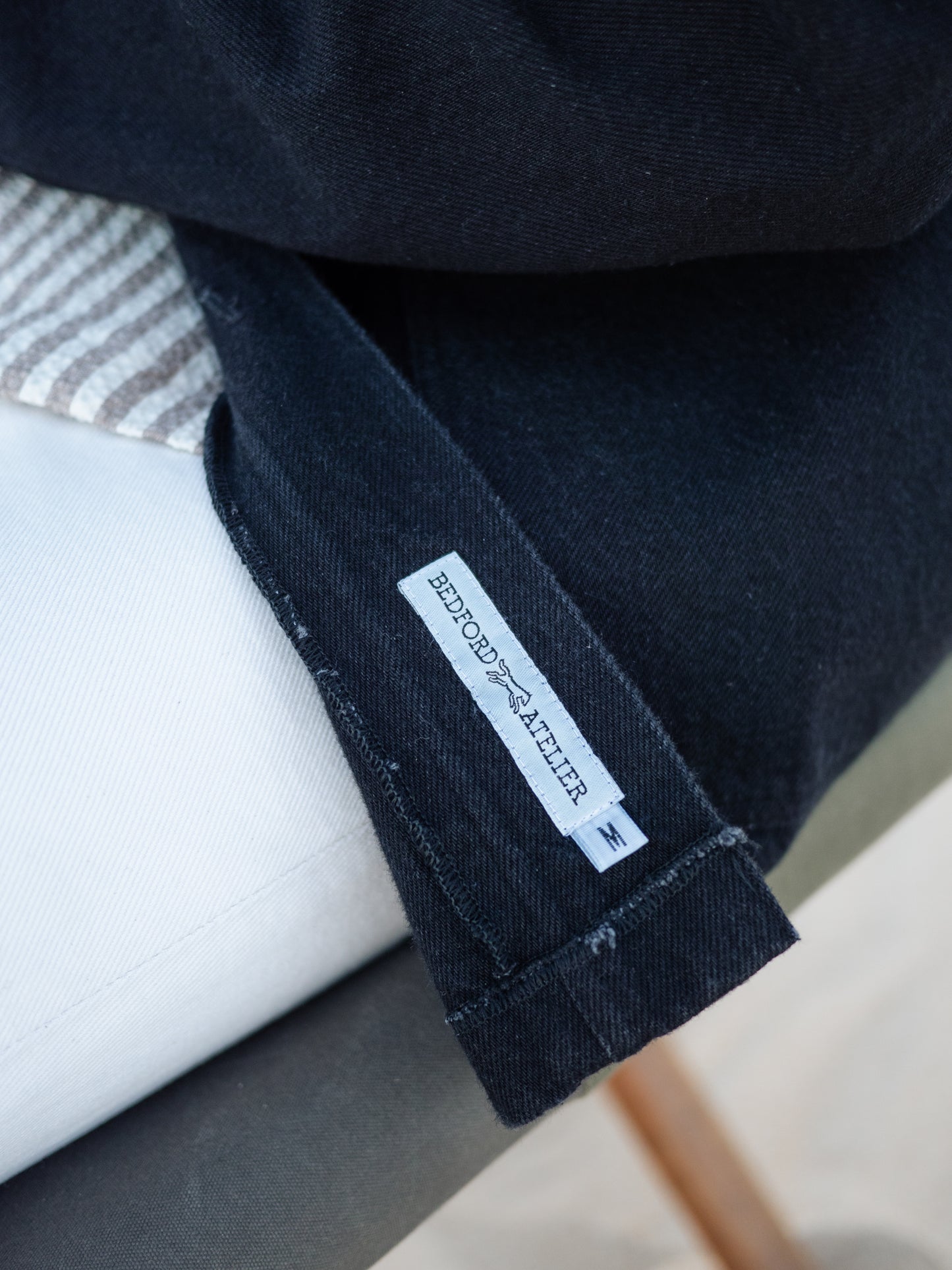 WORKER JACKET DENIM NOIR
